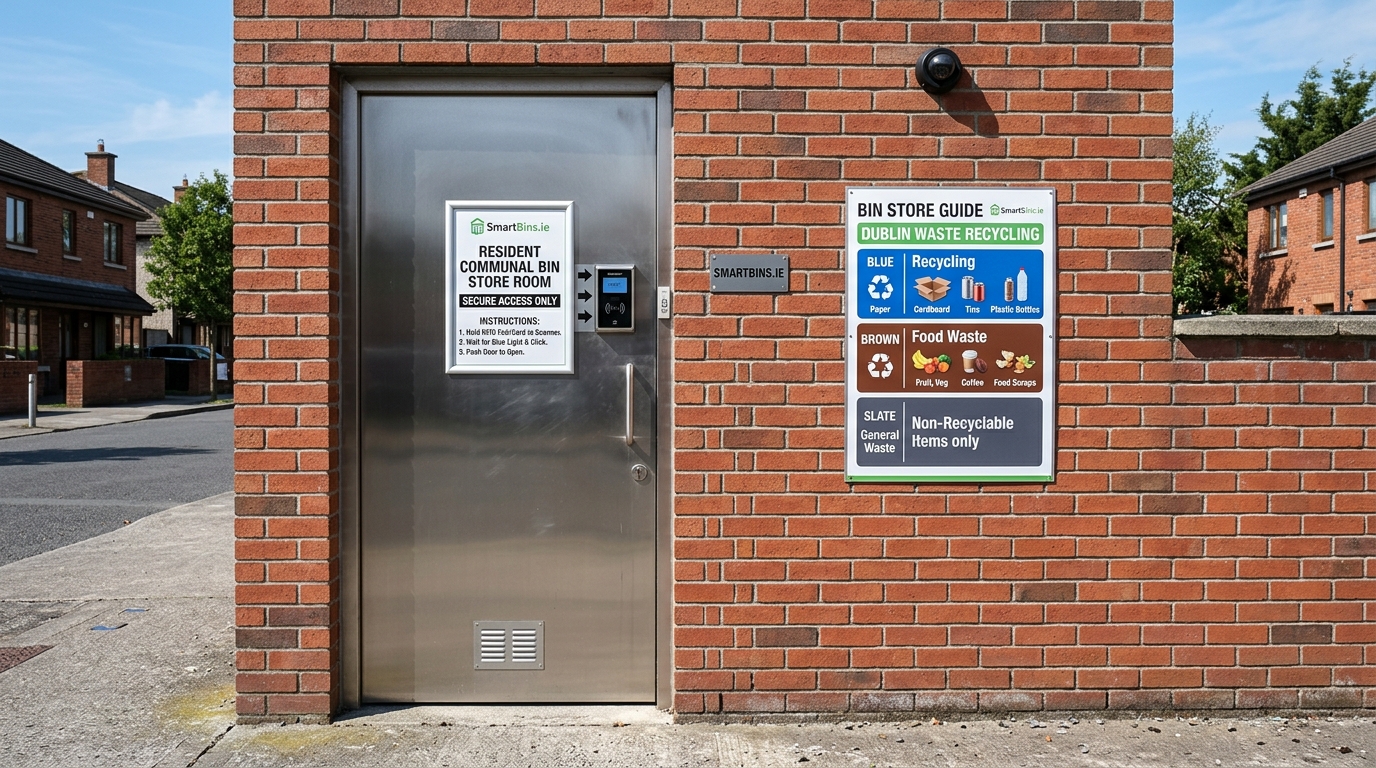 Bin Store Door & Wall Signage